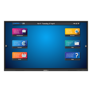 Commbox 86" 4K UHD Interactive Display Classic S4+ with Built-in Camera and Microphone