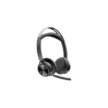 Load image into Gallery viewer, Poly Voyager Focus 2 Stereo Bluetooth Headset USB-A, Certified for Microsoft Teams (With Charging Stand)