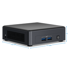 Load image into Gallery viewer, Intel NUC Essential dimensions