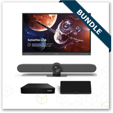 Load image into Gallery viewer, BenQ 75&quot; RP7503 IFP and Logitech Rally Bar Medium Room Bundle Solution with Intel PC