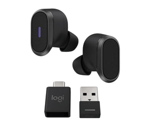 Logitech Zone True Wireless Earbuds Certified for Microsoft Teams