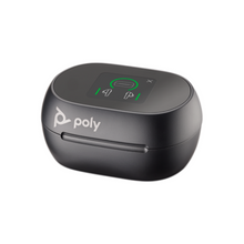Load image into Gallery viewer, Poly Voyager Free 60+ Earbuds with Touchscreen Charging Case (White / USB-A)
