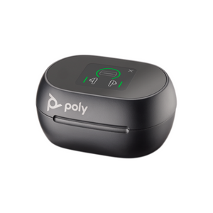 Poly Voyager Free 60+ Earbuds with Touchscreen Charging Case (White / USB-A)