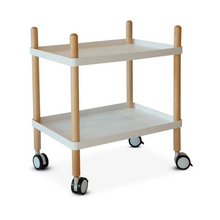 Load image into Gallery viewer, Signature Bar Cart - White