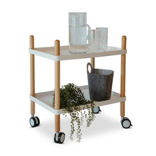 Load image into Gallery viewer, Signature Bar Cart - White