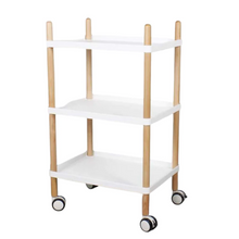 Load image into Gallery viewer, Signature Bar Cart - 3-tier White