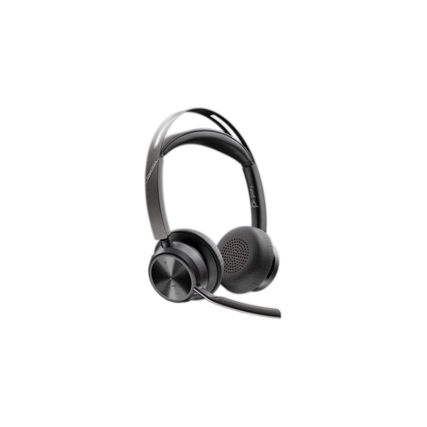 Poly Voyager Focus 2 Stereo Bluetooth Headset USB-A, Certified for Microsoft Teams (No Charging Stand)