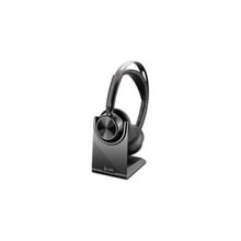 Load image into Gallery viewer, Poly Voyager Focus 2 Stereo Bluetooth Headset USB-A, Certified for Microsoft Teams (With Charging Stand)