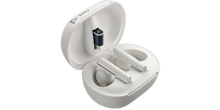 Load image into Gallery viewer, Poly Voyager Free 60+ Earbuds with Touchscreen Charging Case (White / USB-C)