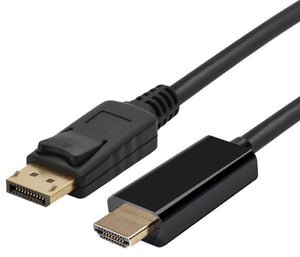 BluPeak Display Port to HDMI Cable