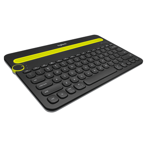 Logitech Bluetooth Multi-Device Keyboard K480 angled view