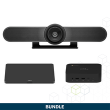 Load image into Gallery viewer, Logitech Google Meet Small Room Video Conferencing Bundle Components