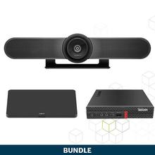 Load image into Gallery viewer, Logitech teams small room video conferencing bundle components
