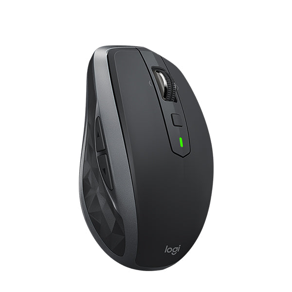 angled view of wireless mouse