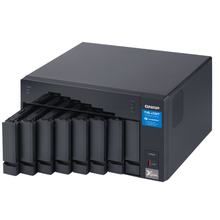Load image into Gallery viewer, QNAP TVS-872XT-I5-16G 8 BAY NAS 600x600 open