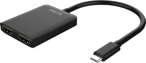 BluPeak USB-C to Dual HDMI Adapter