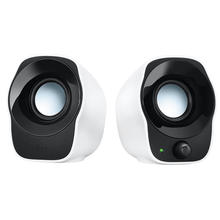 Load image into Gallery viewer, Logitech Z120 Compact Speakers pair white