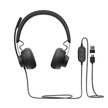 Load image into Gallery viewer, Logitech Zone Wired Headset - Certified for Microsoft Teams