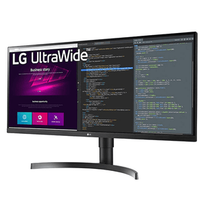 LG 34" WQHD Ultra-wide Monitor angle