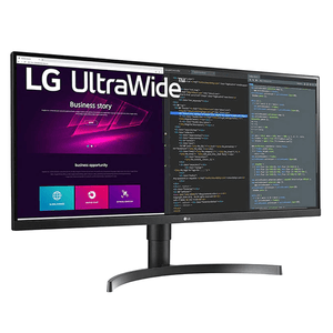 LG 34" WQHD Ultra-wide Monitor angle 2