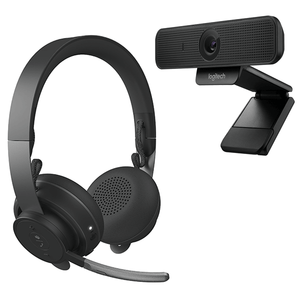 Logitech Zone Wireless Headset & C925E Webcam